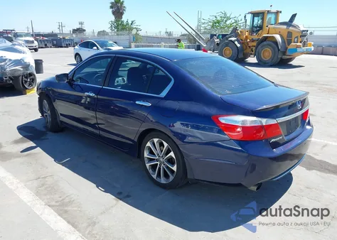 2015 Honda Accord Sport из США, поврежденный, VIN 1HGCR2F51FA074338